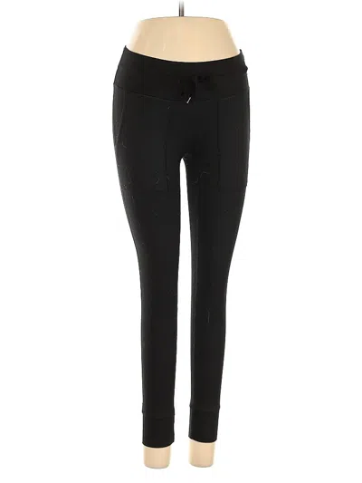 Pre-owned Aerie Active Pants In Black