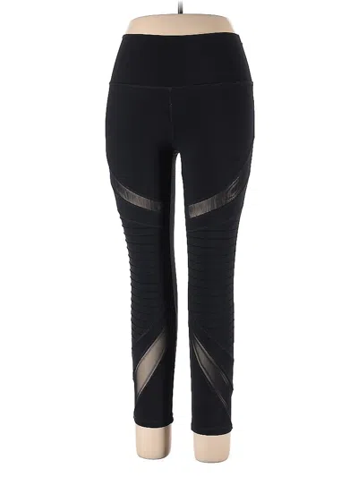 Pre-owned Aerie Active Pants In Black