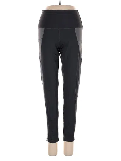 Pre-owned Aerie Active Pants In Black