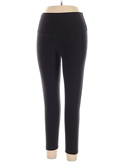 Pre-owned Aerie Active Pants In Black