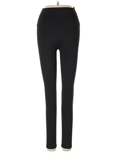 Pre-owned Aerie Active Pants In Black