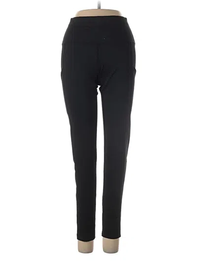 Pre-owned Aerie Active Pants In Black