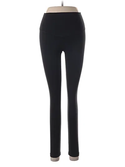 Pre-owned Aerie Active Pants In Black
