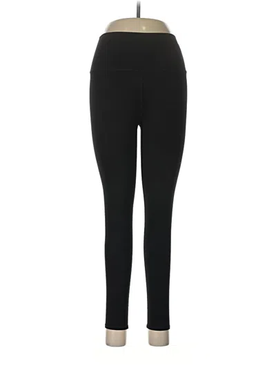 Pre-owned Aerie Active Pants In Black