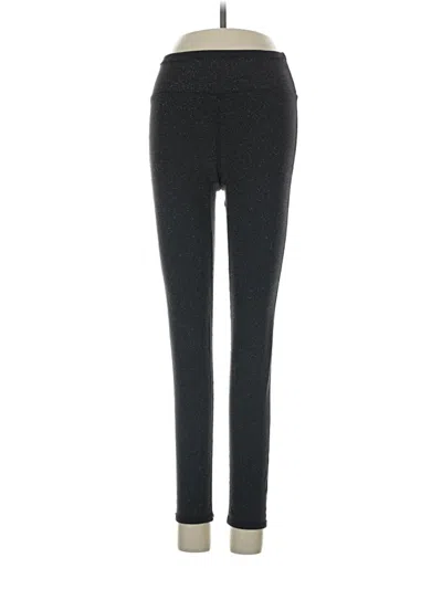 Pre-owned Aerie Active Pants In Black