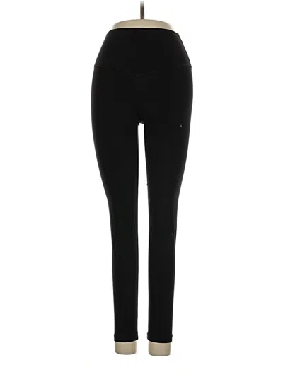 Pre-owned Aerie Active Pants In Black