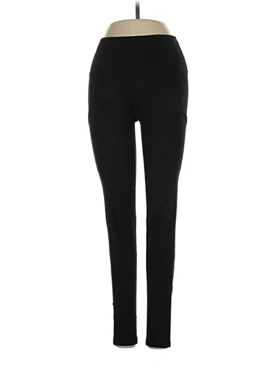 Pre-owned Aerie Active Pants In Black