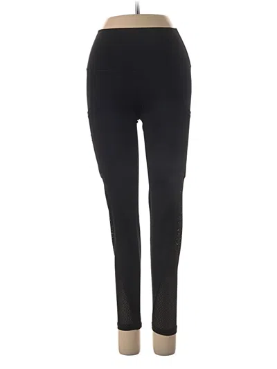 Pre-owned Aerie Active Pants In Black