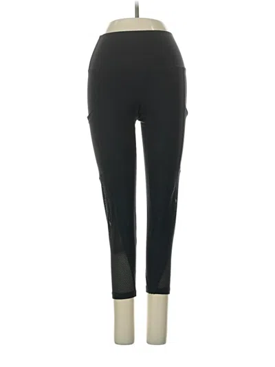 Pre-owned Aerie Active Pants In Black