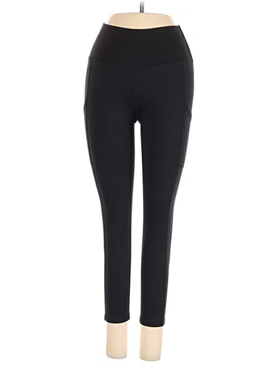 Pre-owned Aerie Active Pants In Black