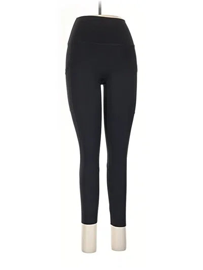 Pre-owned Aerie Active Pants In Black