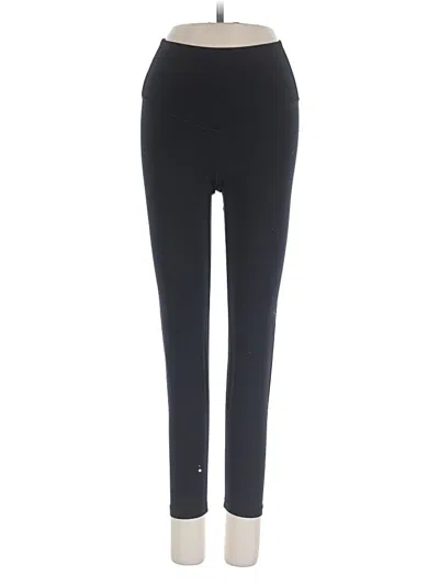 Pre-owned Aerie Active Pants In Black