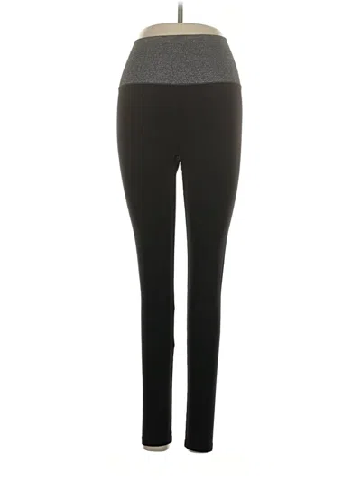 Pre-owned Aerie Active Pants In Black