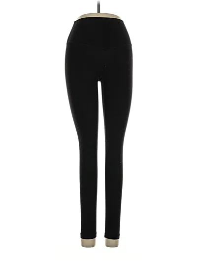 Pre-owned Aerie Active Pants In Black