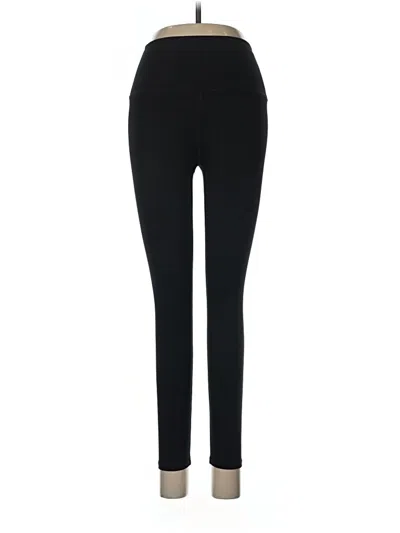 Pre-owned Aerie Active Pants In Black