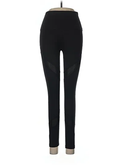 Pre-owned Aerie Active Pants In Black