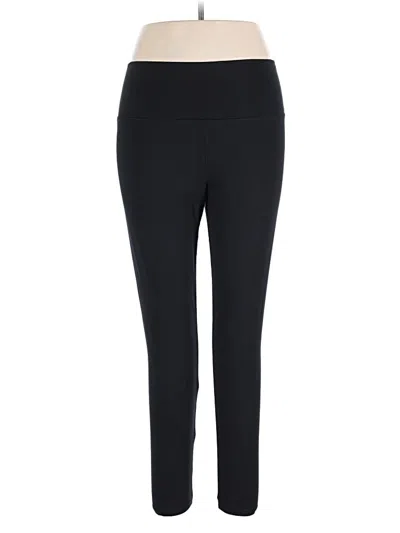 Pre-owned Aerie Active Pants In Black