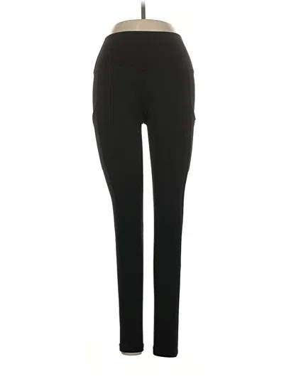 Pre-owned Aerie Active Pants In Black