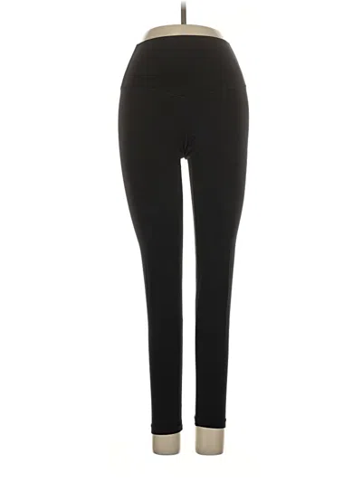 Pre-owned Aerie Active Pants In Black