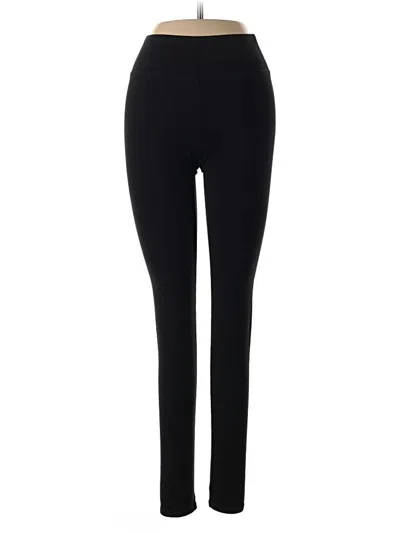 Pre-owned Aerie Active Pants In Black