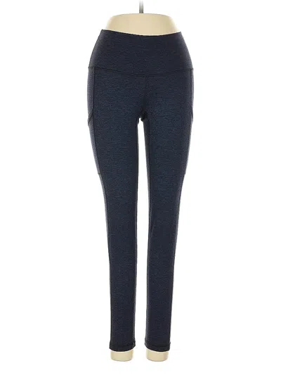 Pre-owned Aerie Active Pants In Blue