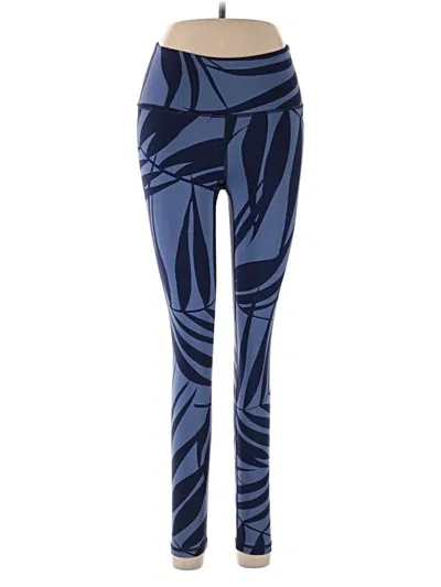 Pre-owned Aerie Active Pants In Blue