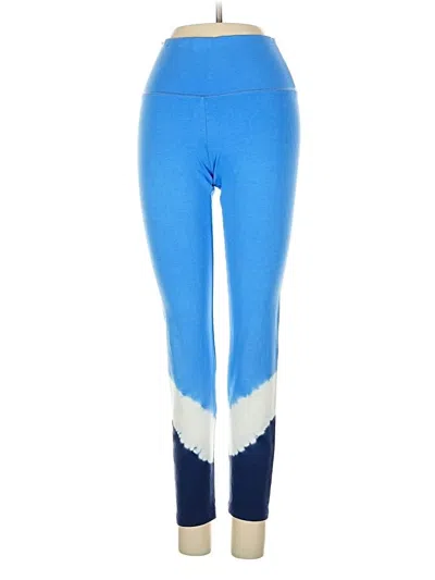 Pre-owned Aerie Active Pants In Blue