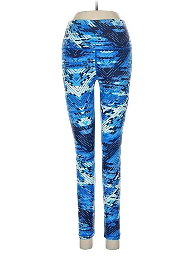 Pre-owned Aerie Active Pants In Blue