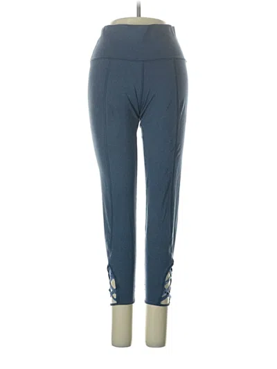 Pre-owned Aerie Active Pants In Blue