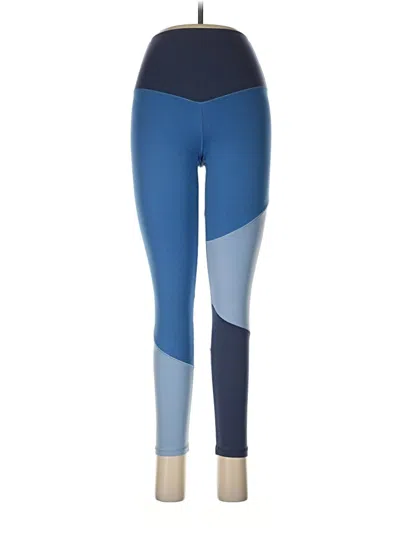 Pre-owned Aerie Active Pants In Blue