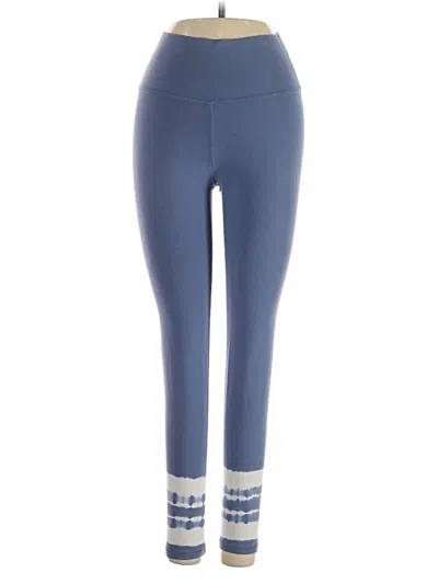 Pre-owned Aerie Active Pants In Blue