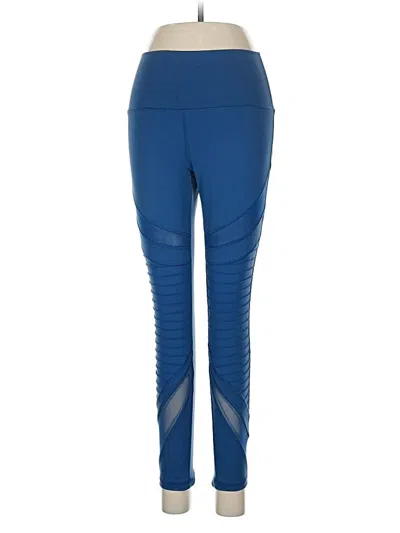 Pre-owned Aerie Active Pants In Blue