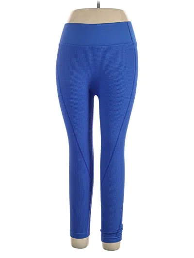 Pre-owned Aerie Active Pants In Blue
