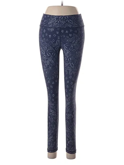 Pre-owned Aerie Active Pants In Blue