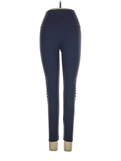 Pre-owned Aerie Active Pants In Blue