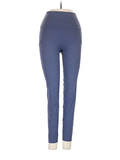 Pre-owned Aerie Active Pants In Blue