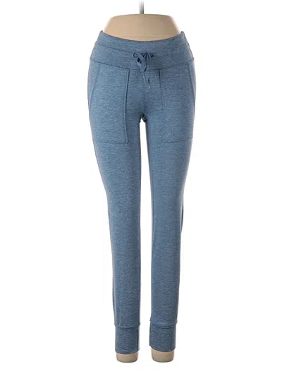 Pre-owned Aerie Active Pants In Blue