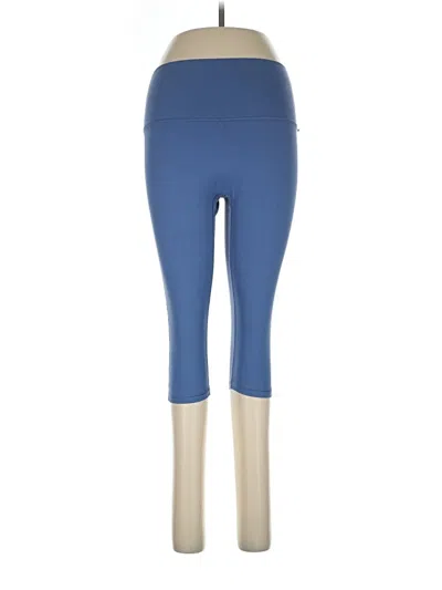 Pre-owned Aerie Active Pants In Blue