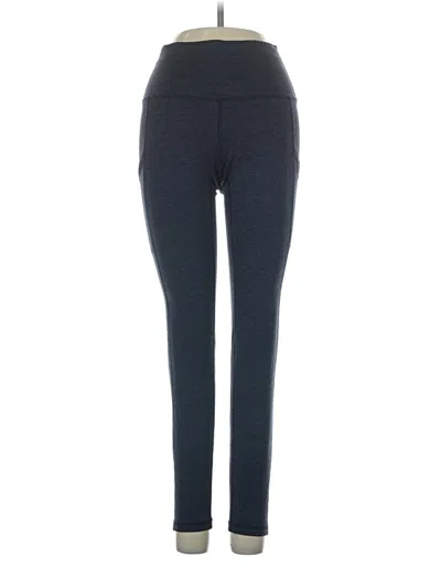 Pre-owned Aerie Active Pants In Blue