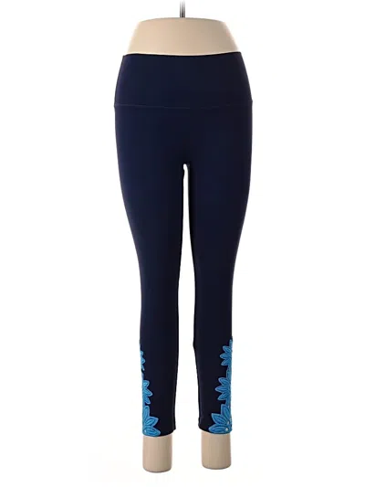 Pre-owned Aerie Active Pants In Blue