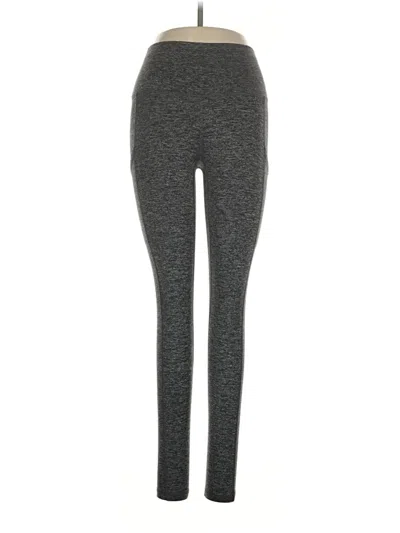 Pre-owned Aerie Active Pants In Gray