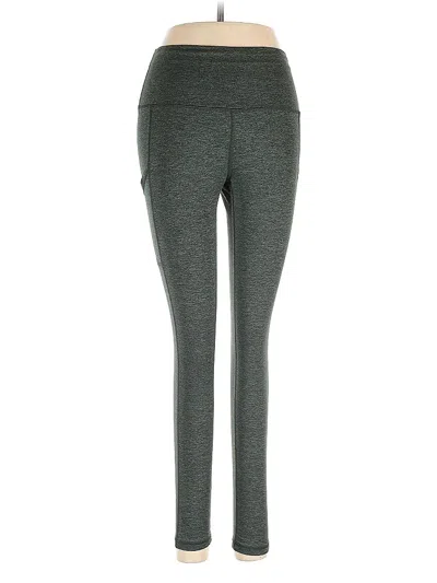 Pre-owned Aerie Active Pants In Green