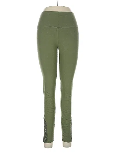Pre-owned Aerie Active Pants In Green