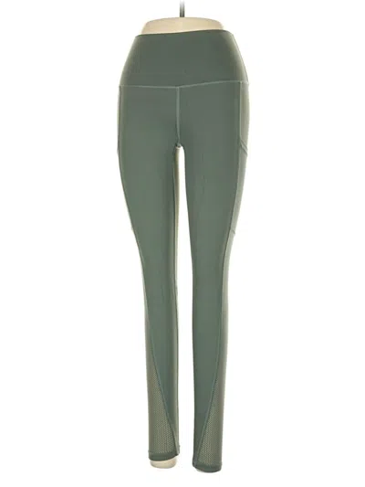 Pre-owned Aerie Active Pants In Green