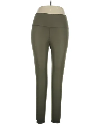 Pre-owned Aerie Active Pants In Green