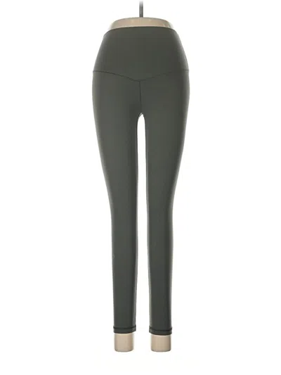 Pre-owned Aerie Active Pants In Green
