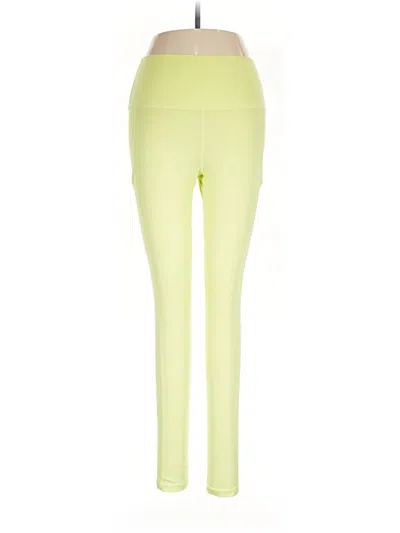Pre-owned Aerie Active Pants In Green