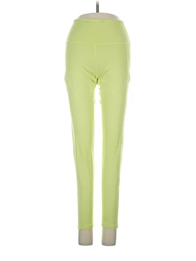 Pre-owned Aerie Active Pants In Green