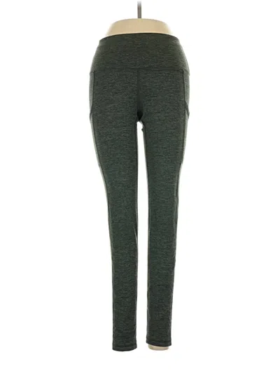 Pre-owned Aerie Active Pants In Green