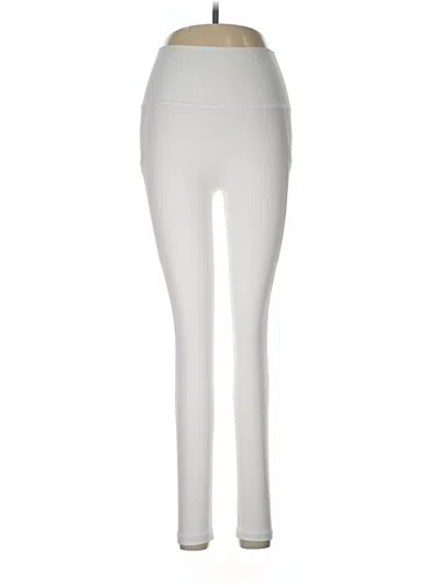Pre-owned Aerie Active Pants In Ivory